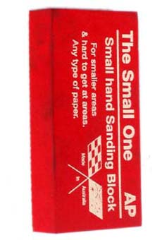 GPI SMALL RED RUBBING BLOCK - HAPS 